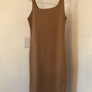 Zara Pencil Dress. Nude Color. Brand new